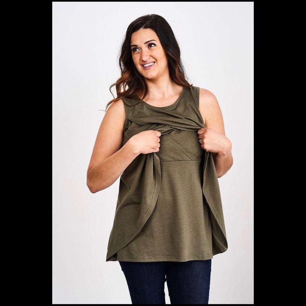Size S Latched Mama Petal Front Tank
